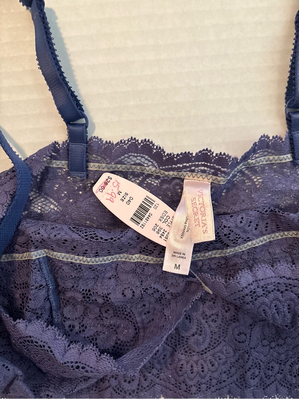 Victoria's Secret Lace Bralette - Eggplant Purple - Picture 5 of 7